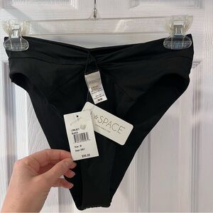 L*Space NWT Nancy Lee Black Bikini Bottom